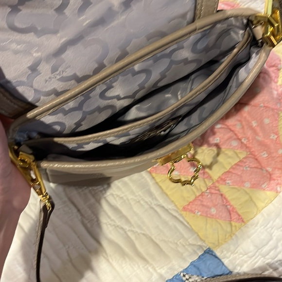 Oryany Taupe Leather Bag - Picture 9 of 10